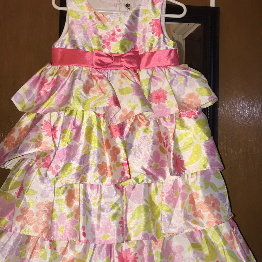 CHEROKEE 4T little girl’s layered dress